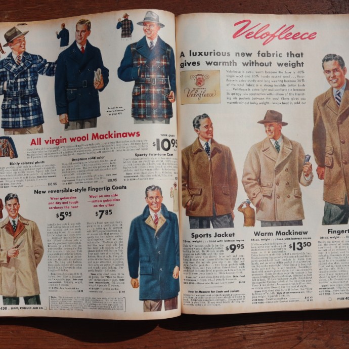 Sears used clothing catalog