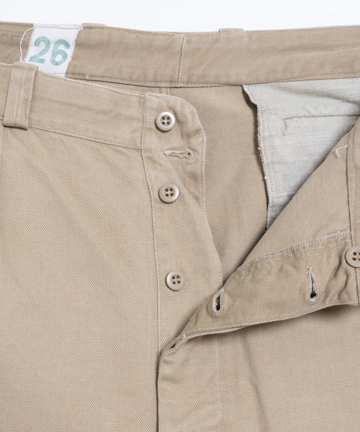 M52 Chino pants late model details