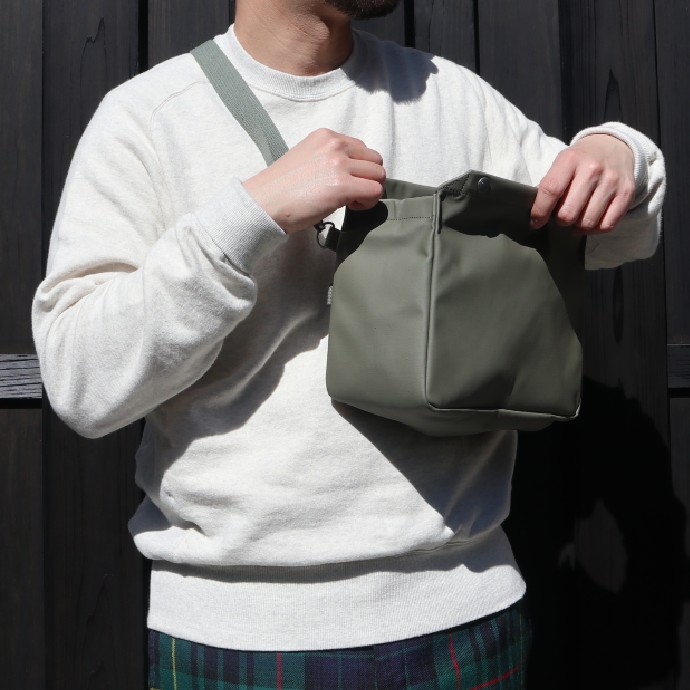 Anatomica Small Shoulder Bag Olive