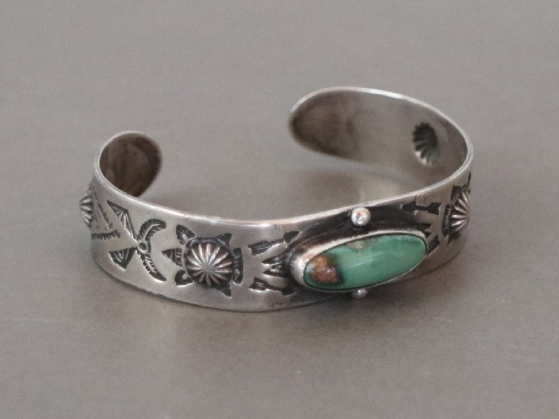 Vintage Indian Jewelry Navajo Bangle