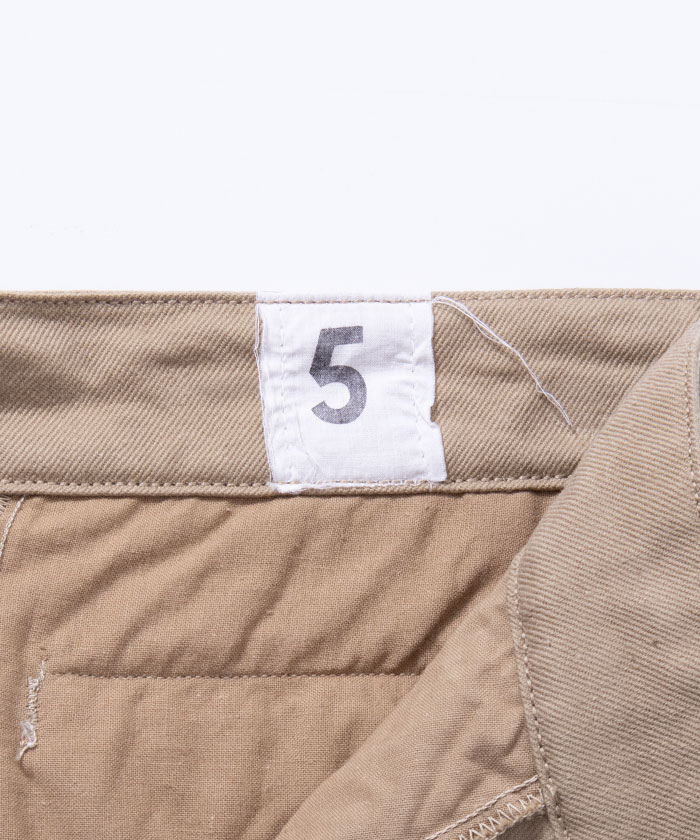 French Army M52 Chino Shorts Size 5 6