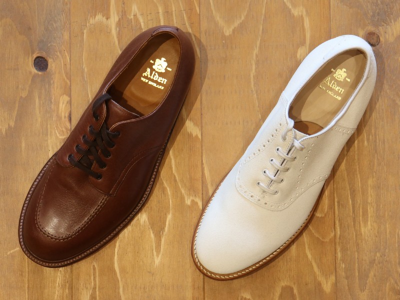 Alden Alden V-chip U-chip plain toe
