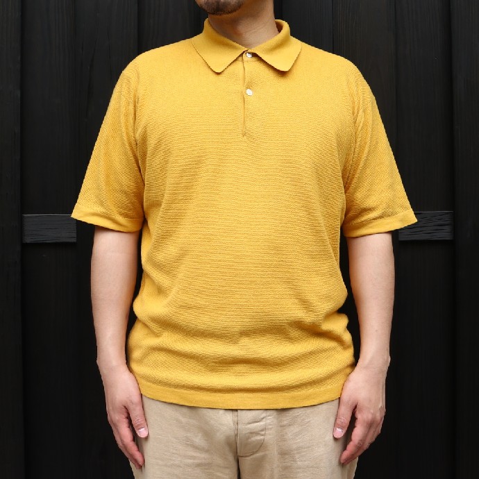 ANATOMICA KNIT POLO A feeling of size of Anatomica knit polo