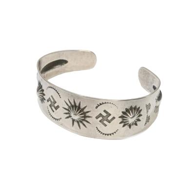 Vintage Indian jewelry swastika