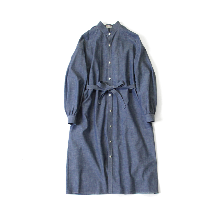 ANATOMICA TUSCAN DRESS CHAMBRAY Anatomica Tuscan dress chambray