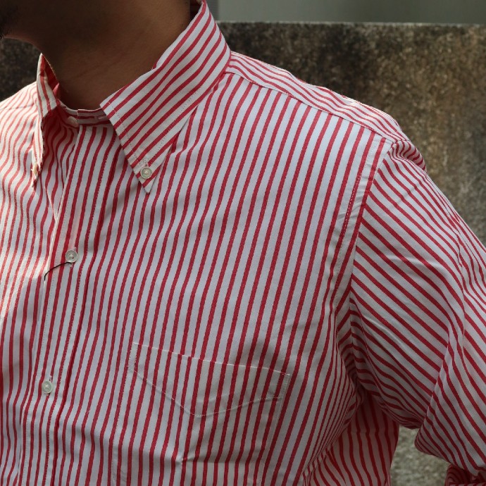 Anatomica Button Down Shirt BD Shirt Candy Stripe