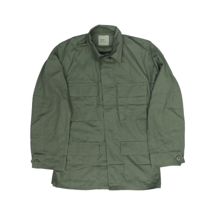 US ARMY RIPSTOP BDU JACKET OLIVE DEADSTOCK (U.S. Army Ripstop BDU Jacket Olive Deadstock)
