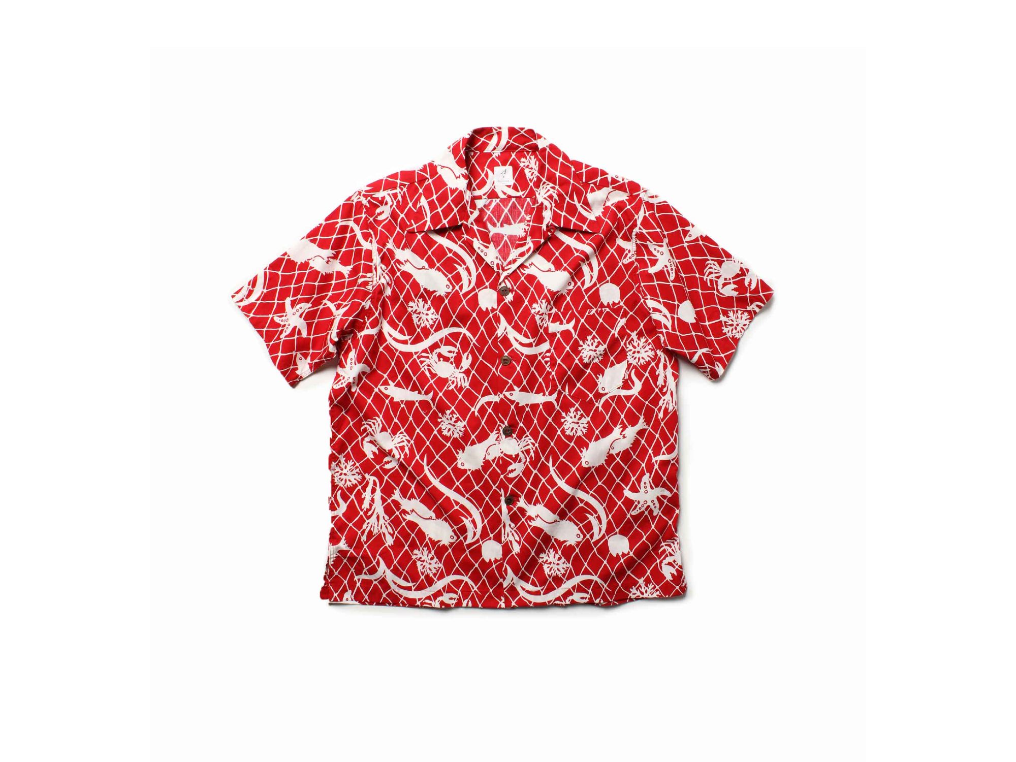 ANATOMICA's classic Hawaiian shirt.