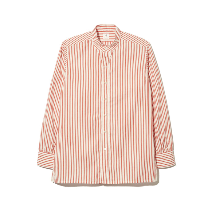 Summer sale ANATOMICA band collar shirt