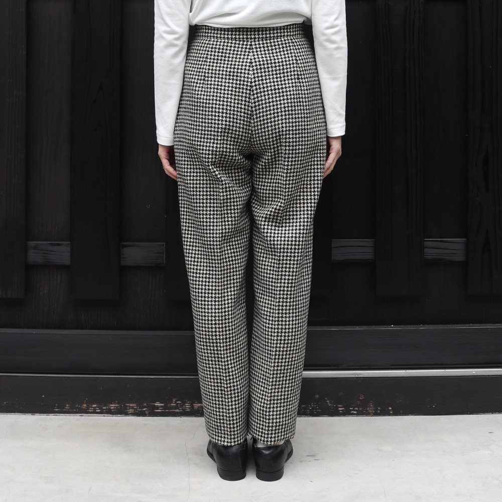 [ANATOMICA] HARVEY PANTS HOUNDSTOOTH