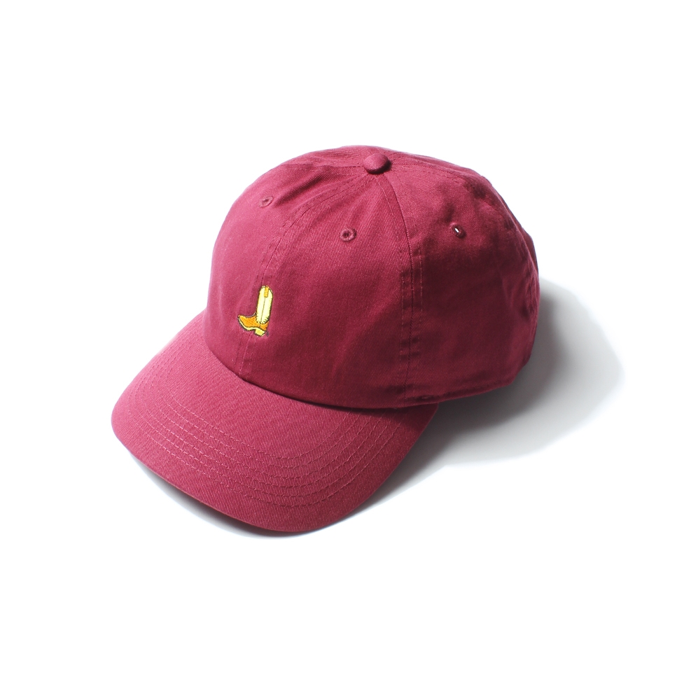 Rocky Mountain featherbed EMBROIDERED BOOT CAP (Rocky Mountain featherbed cap western boots embroidery burgundy)