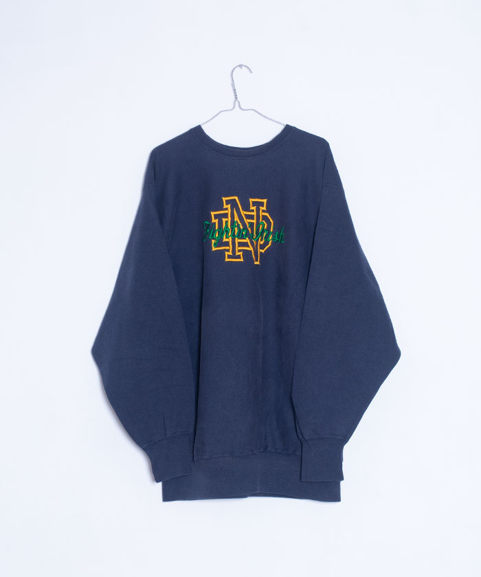 Made in America Champion Reverse Weave Sweatshirt Navy XXXL