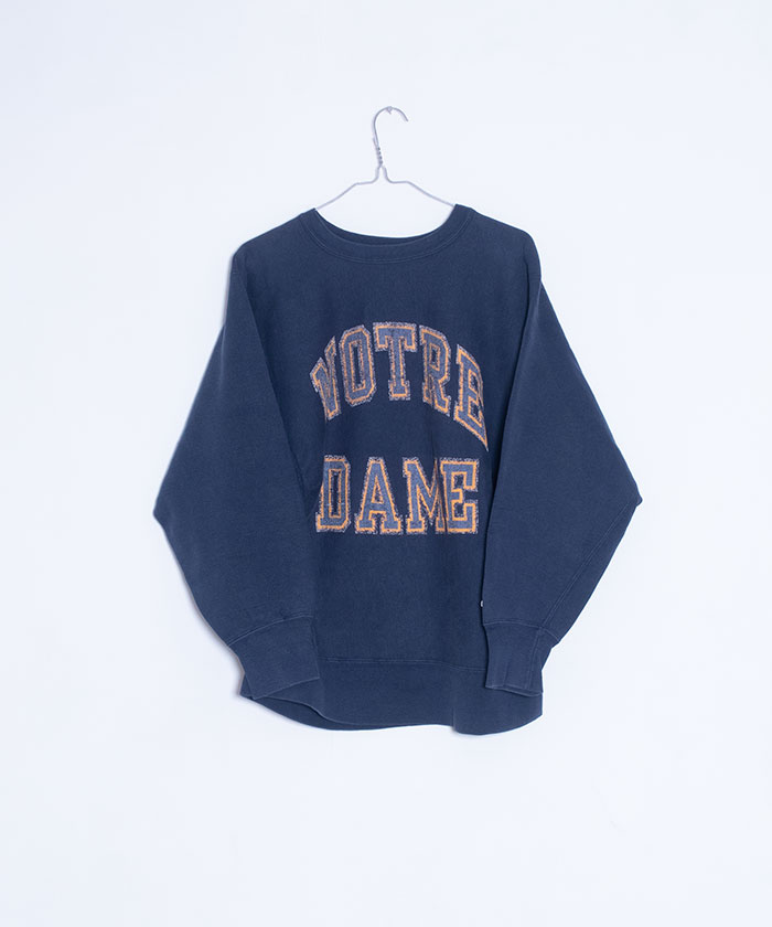 Made in America Champion Reverse Weave Sweatshirt Navy L