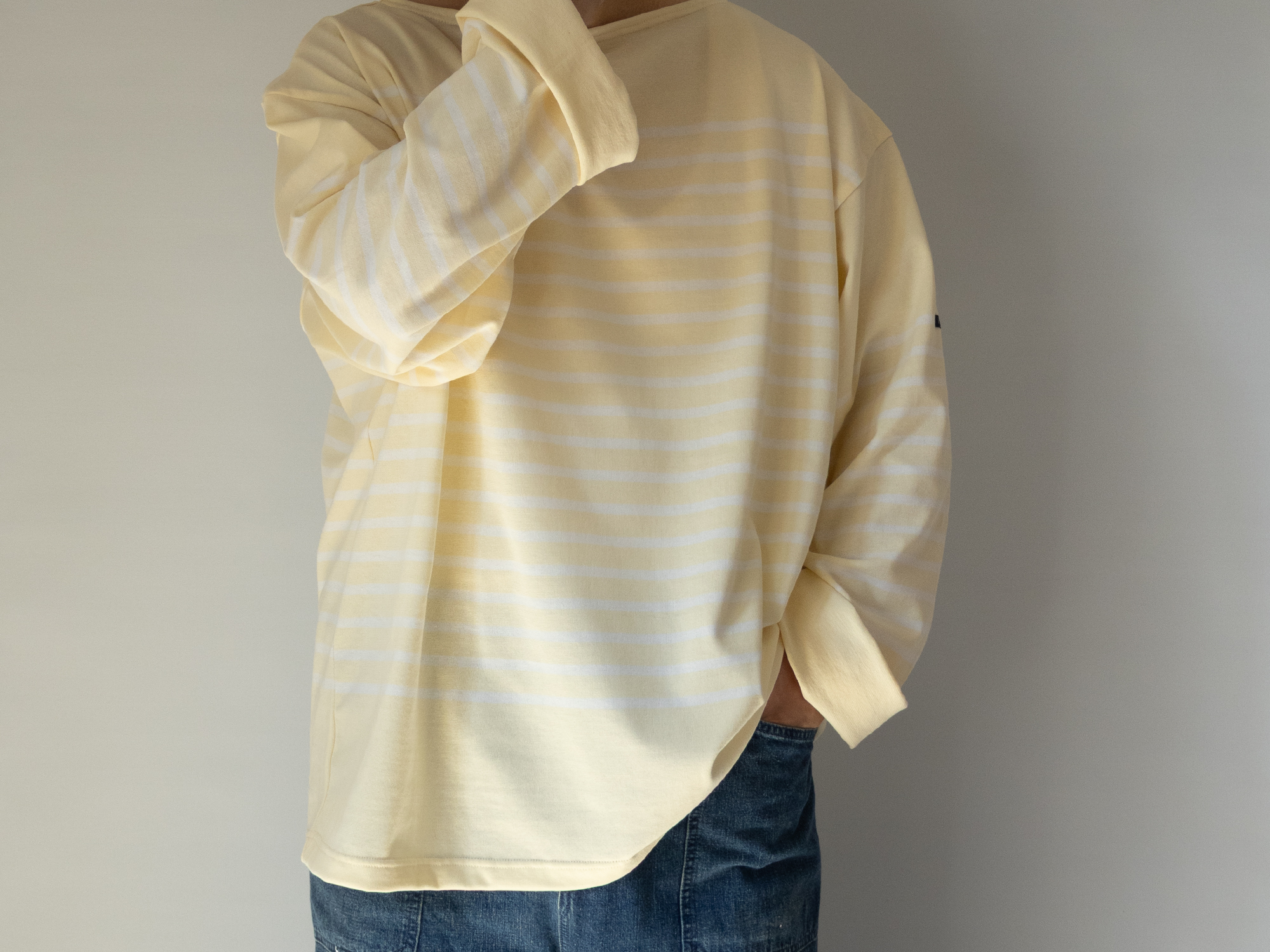 OUTIL's classic striped Basque shirt, TRICOT AAST.