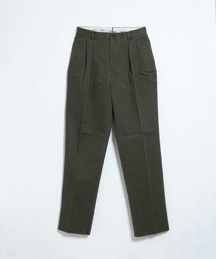 2025 Autumn/Winter 2025AW Neat Chino Faded Olive