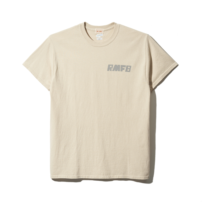ロッキーマウンテンフェザーベッド リフレクターネイビーTシャツ ベージュ