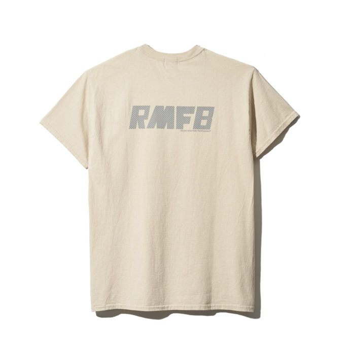 ロッキーマウンテンフェザーベッド リフレクターネイビーTシャツ ベージュ