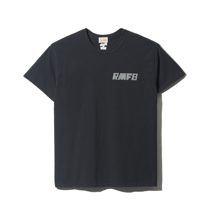 ロッキーマウンテンフェザーベッド リフレクターネイビーTシャツ ブラック