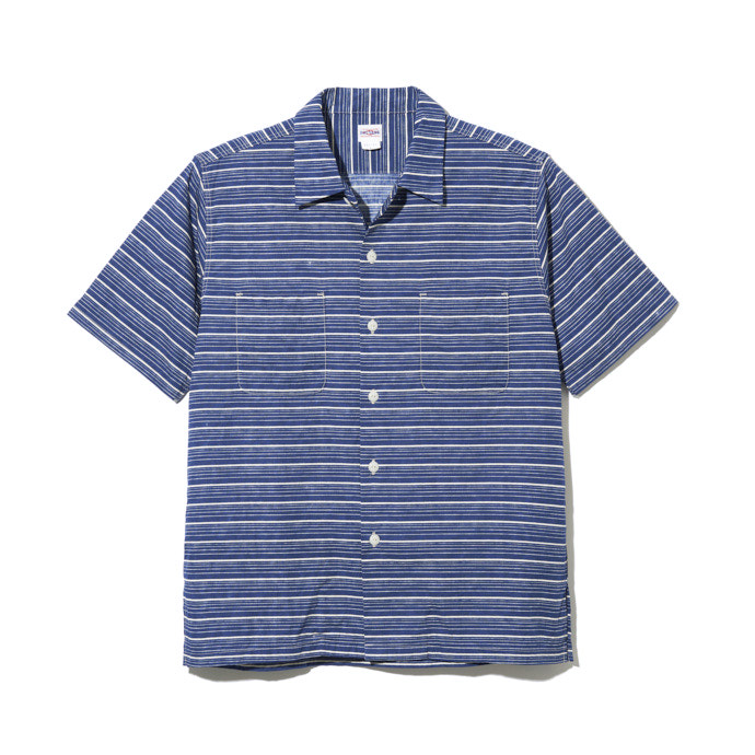 BIG YANK U54 QLS SHIRTS FUZZY BORDER（ビッグヤンク U54 QLSシャツ ファジーボーダー）