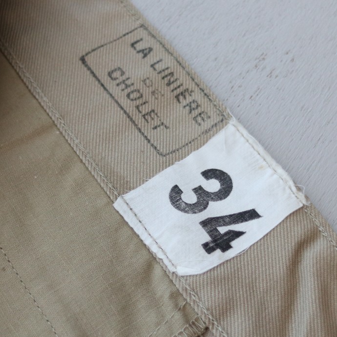 FRENCH ARMY M52 CHINO PANTS（フランス軍 M52 チノパンツ デッドストック 34サイズ）