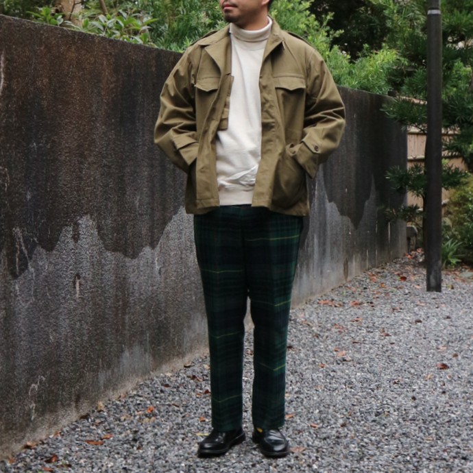 ANATOMICA SWEAT RAGLAN TURTLE NECK（アナトミカ スウェット ラグラン タートルネック）