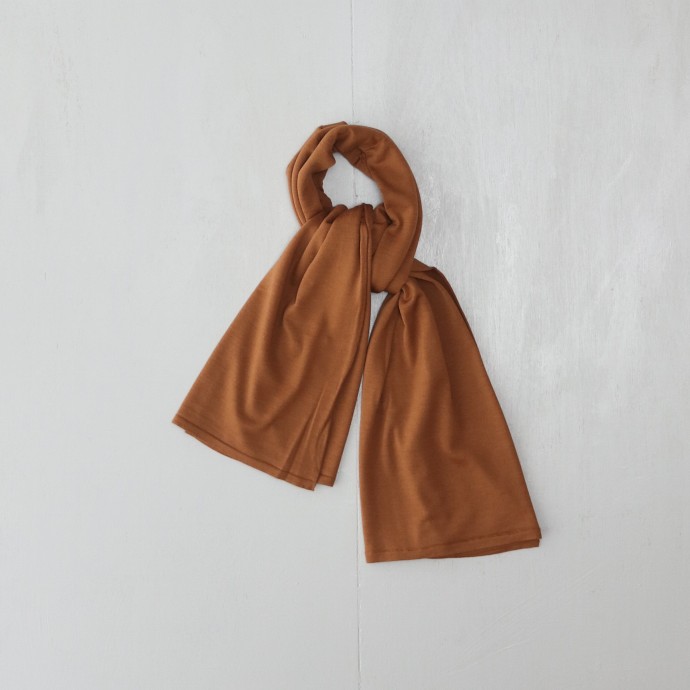 JOHN SMEDLEY A4416 SCARF（ジョンスメドレー A4416スカーフ ジンジャー）