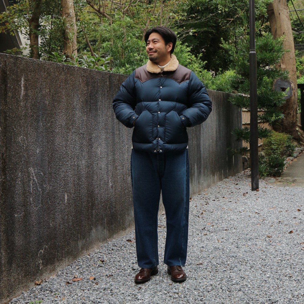 Rocky Mountain featherbed CHRISTY JACKET KAMAKURA EXCLUSIVE NAVY（ロッキーマウンテンフェザーベッド クリスティジャケット アール鎌倉別注カラー ネイビー）
