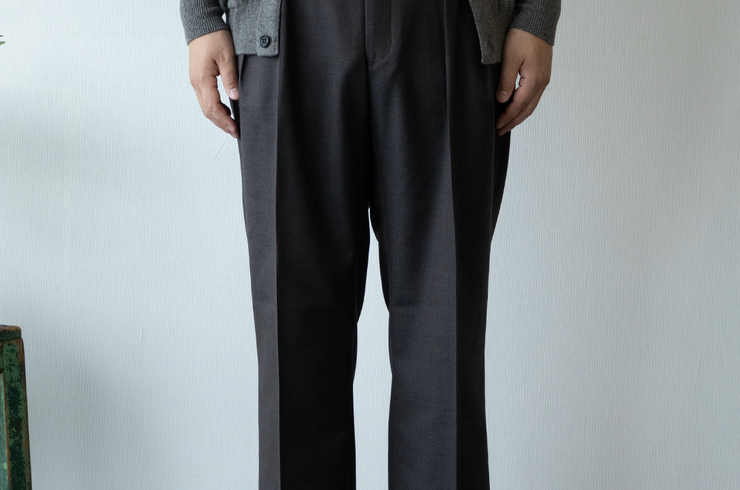  2026AW NEAT /  THE GABARDINE WIDE。