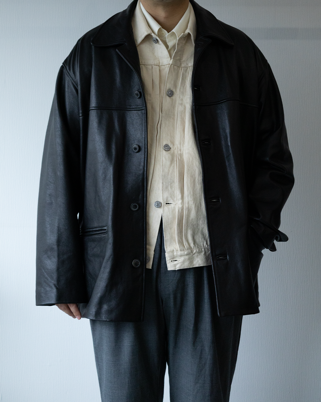 2026AW AUBERGE  /GARY NATURAL / VINTAGE FINISH。