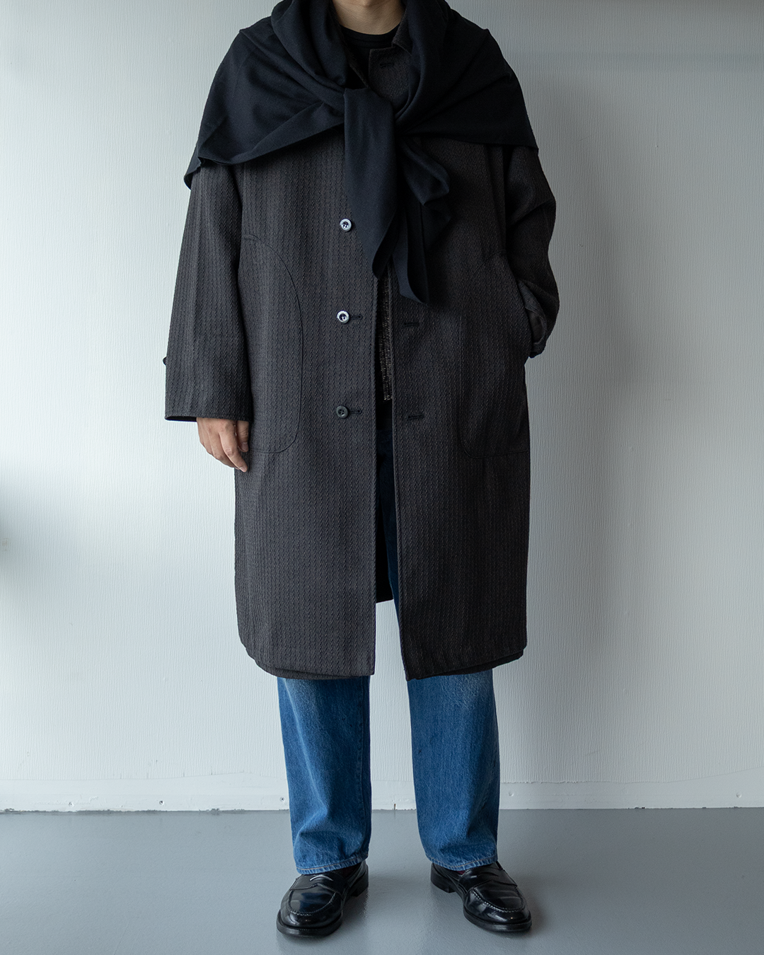 2026AW OUTIL / MANTEAU CHAMBON。