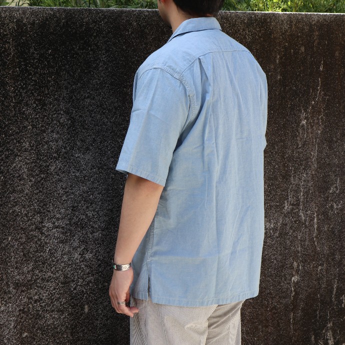 BIG YANK U54 QLS SHIRTS(빅 양크 반소매 개 칼라 셔츠 오픈 칼라 셔츠)