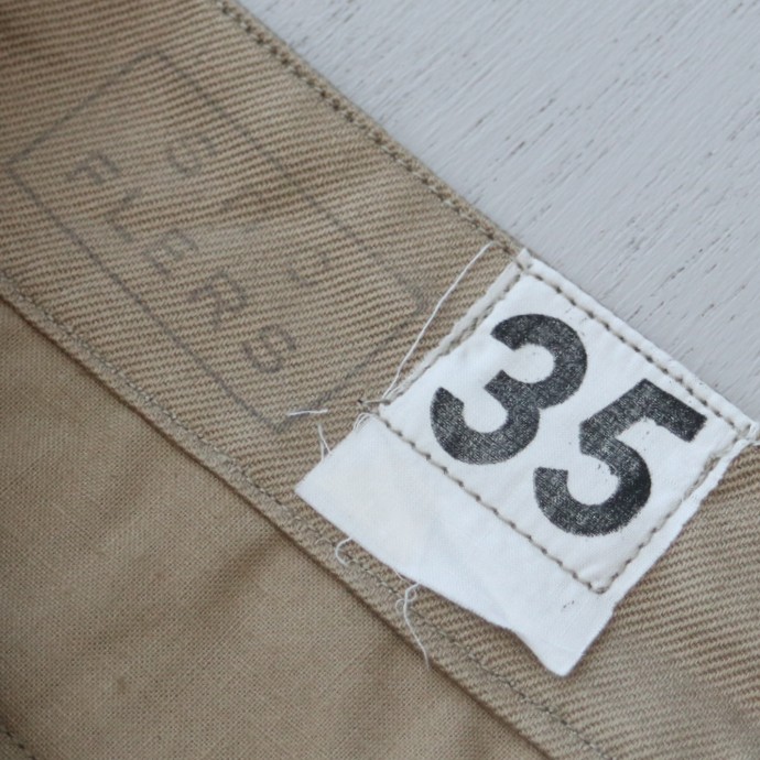 FRENCH ARMY M52 CHINO PANTS(프랑스군 M52 치노 팬츠 데드스톡) 35 사이즈