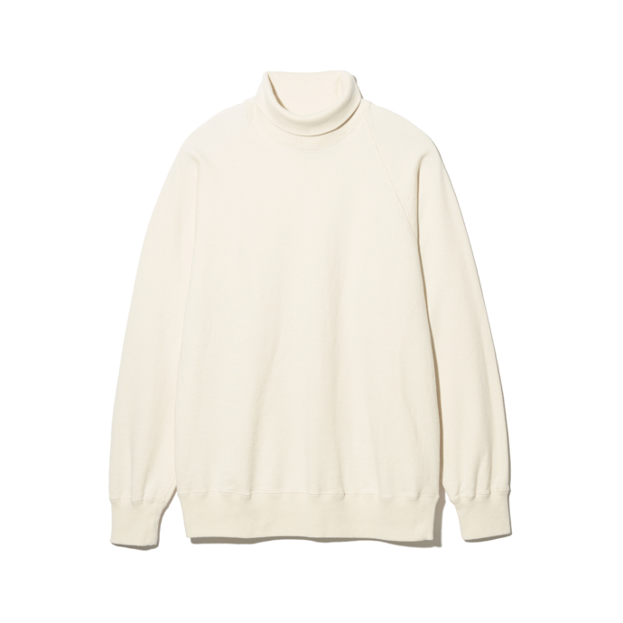 ANATOMICA SWEAT RAGLAN TURTLE NECK(아나토미카 스웨트 라글란 터틀넥)
