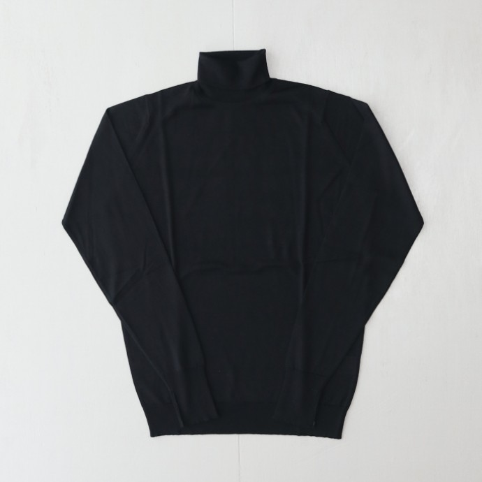 JOHN SMEDLEY RICHARDS(존스메들리 리차즈 터틀넥 니트 블랙)