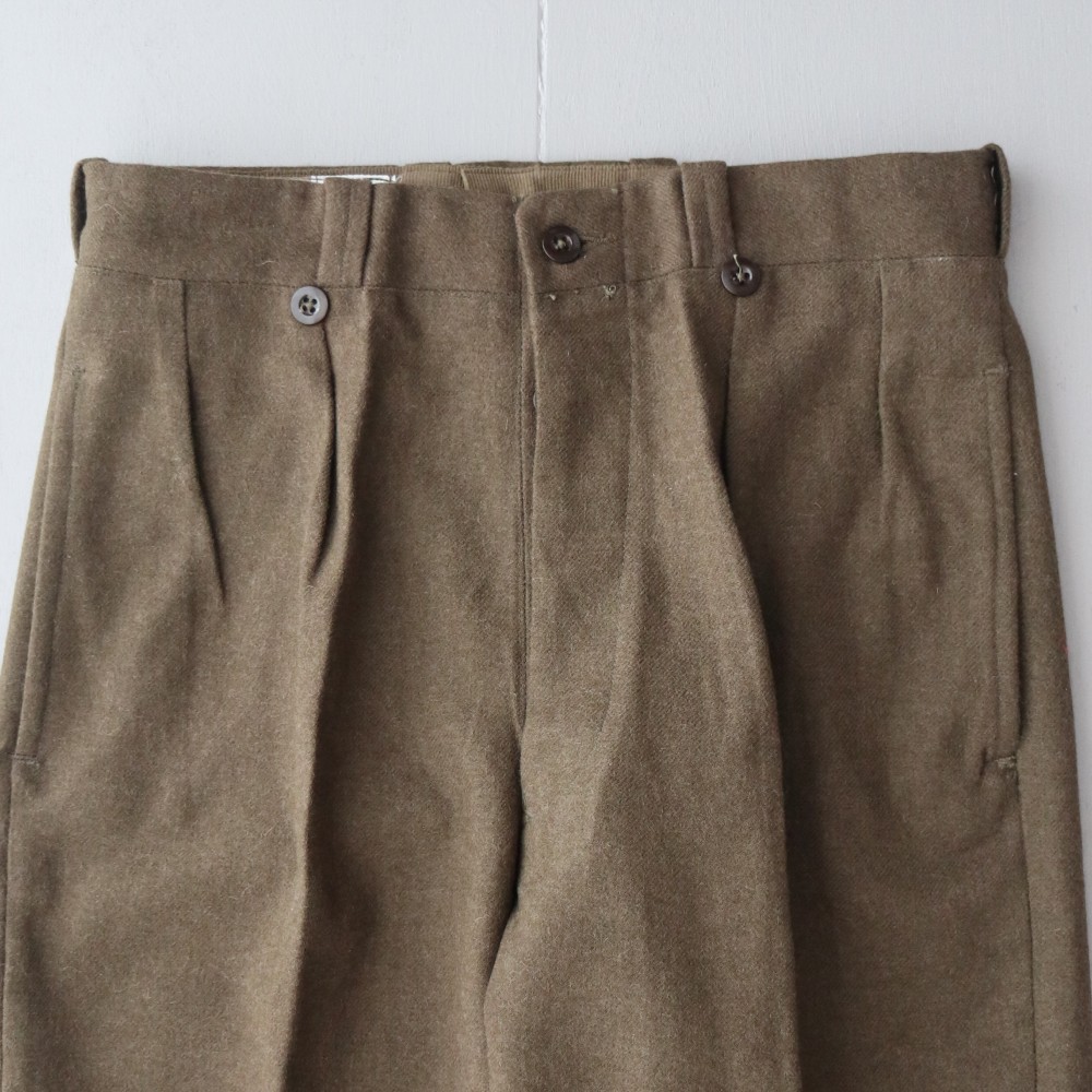 French army M52 wool pants deadstock(프랑스군 M52 울 팬츠 데드스톡)