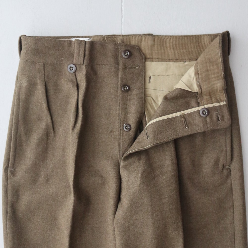 French army M52 wool pants deadstock(프랑스군 M52 울 팬츠 데드스톡)