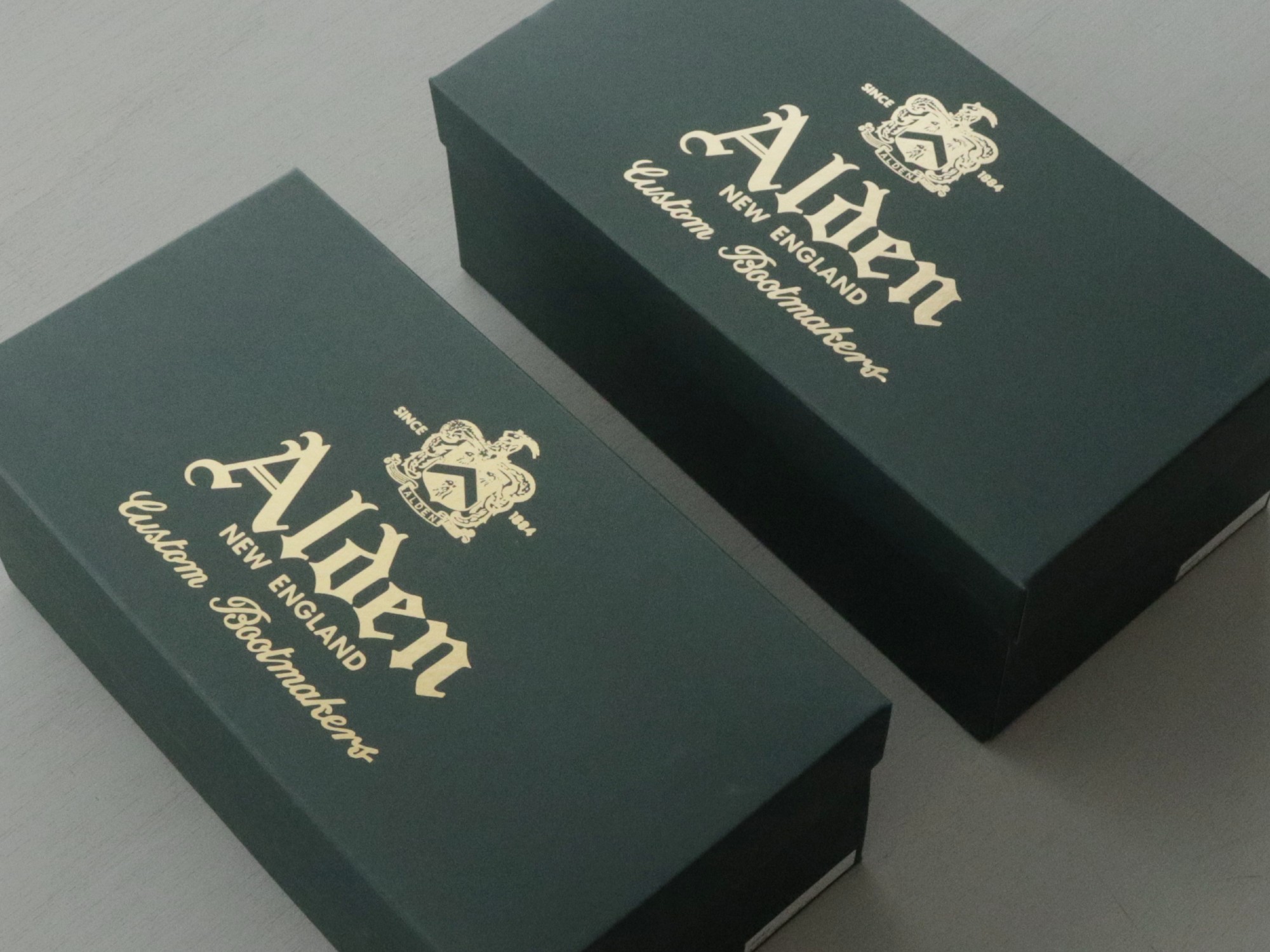 최고봉 가죽 신발, Alden의 아르곤킨 코도반.