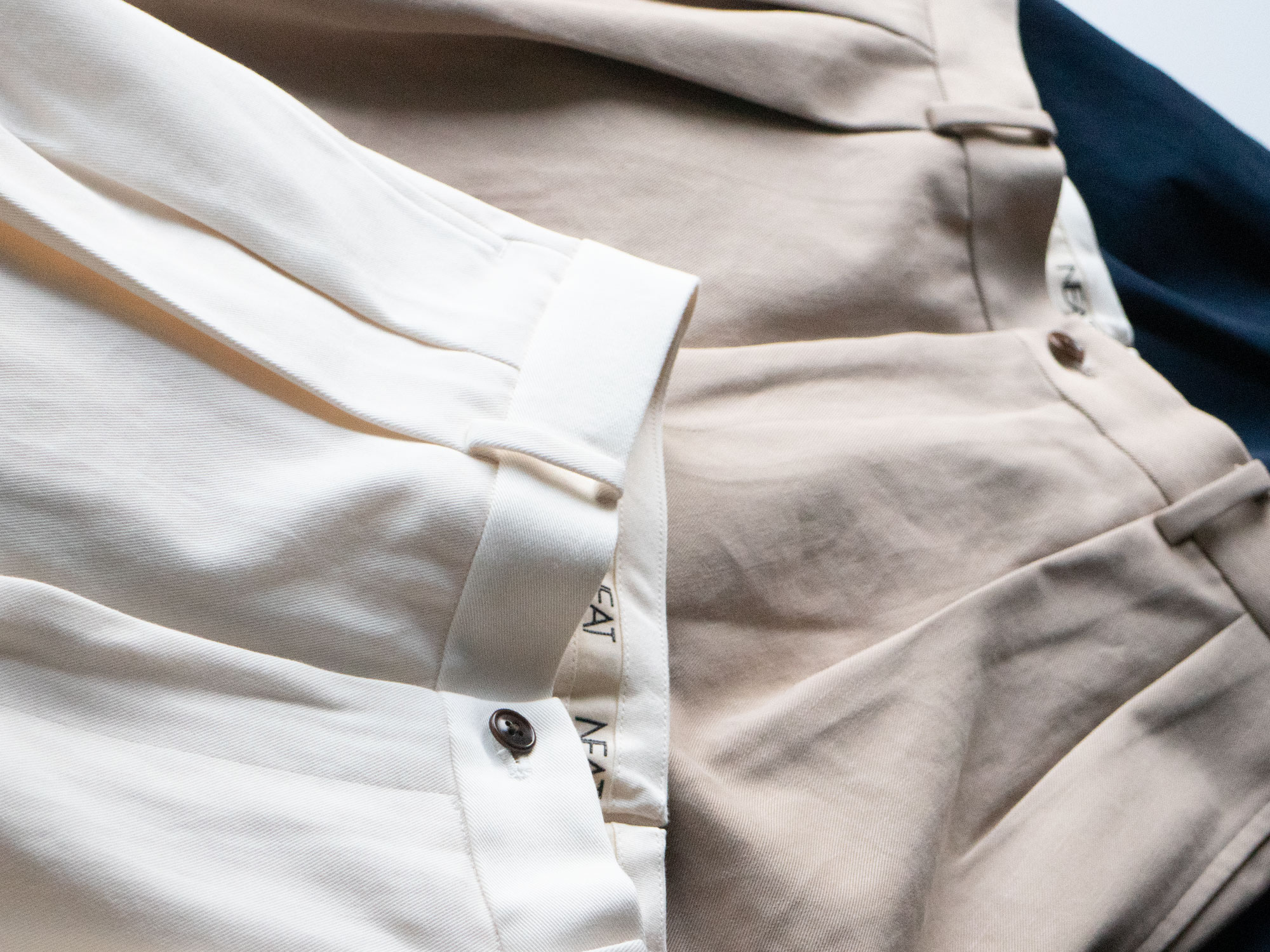 2024SS NEAT THREE TIMES NIDOM NEAT CHINO SHORTS.