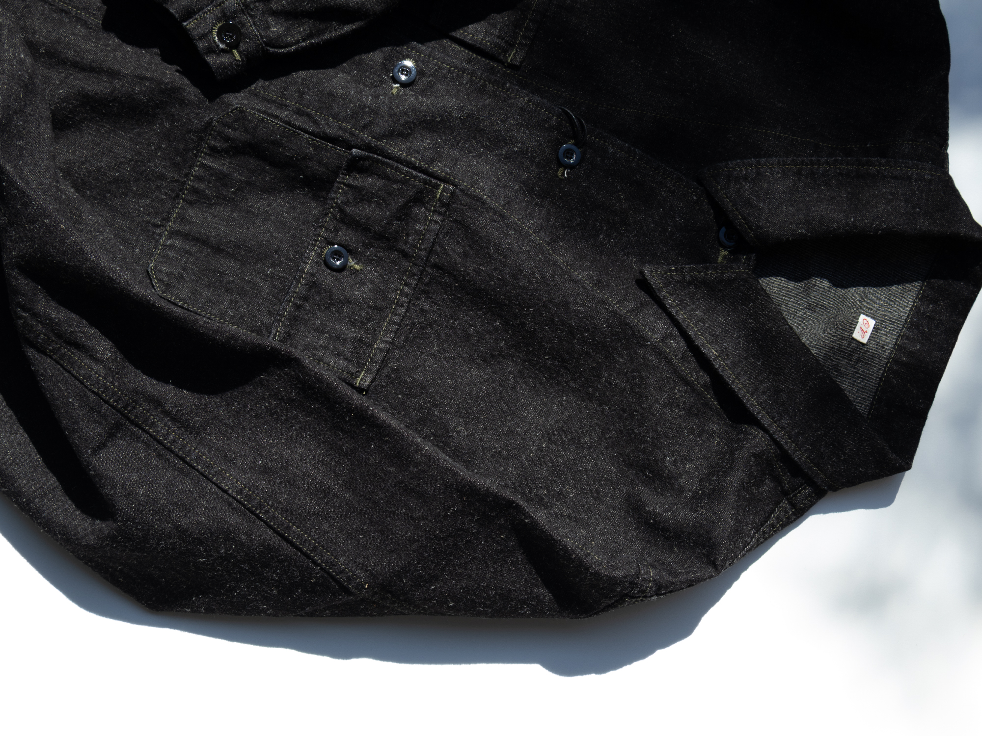 2025SS OUTIL 데님 재킷, VESTE CAEN.