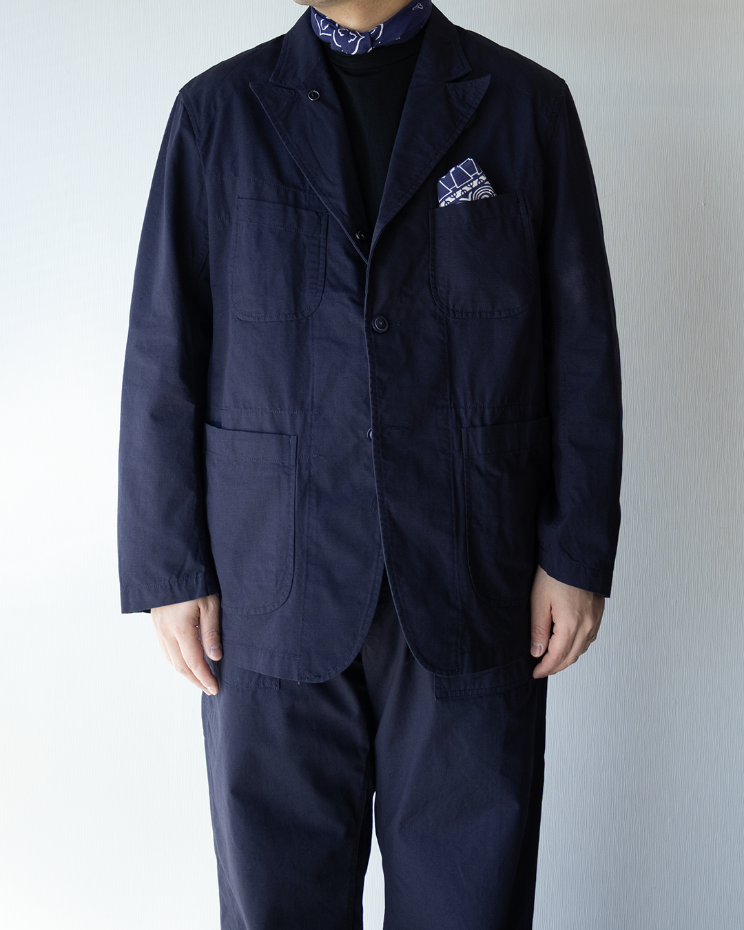【ENGINEERED GARMENTS】 오랫동안 사랑받는 명작, 침대 포드 재킷을 경쾌한 립 스톱으로.