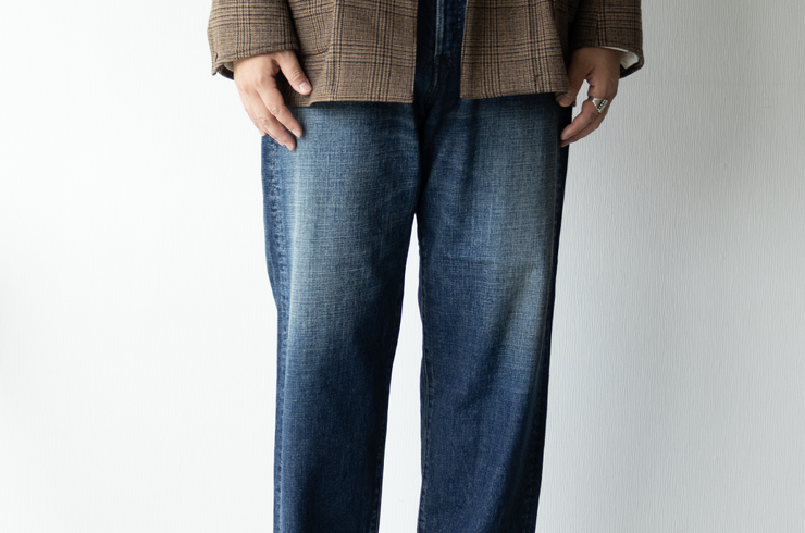 HERILL/DENIM LOOSE PANTS VINTAGEWORN.