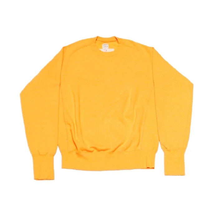 Anatomica Sweat Crew Neck Saffron