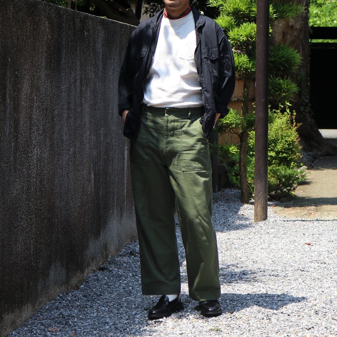 YANKSHIRE FATIGUE PANTS แซททีน ปี 1960