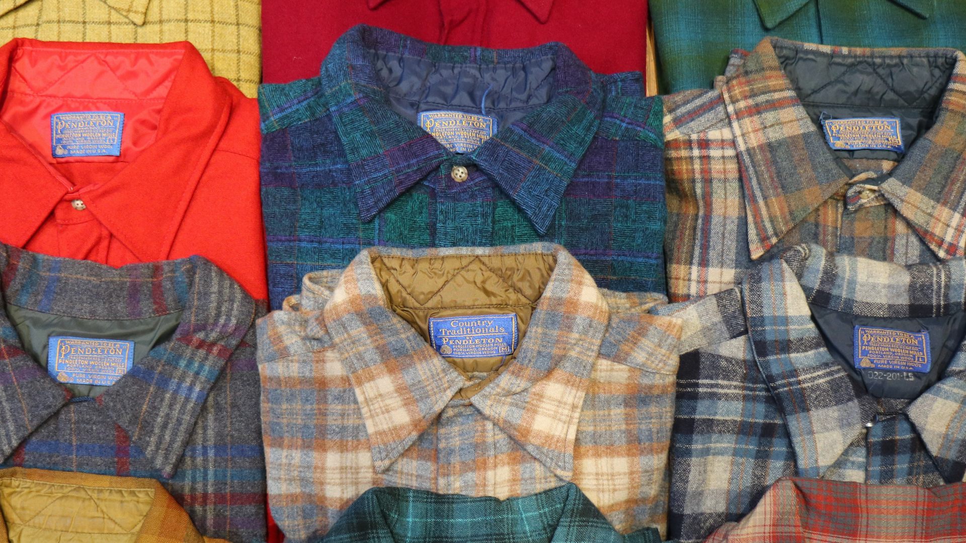 เสื้อเชิ้ตลำลองแบบอเมริกันสุดคลาสสิก เสื้อไหมพรม Pendleton