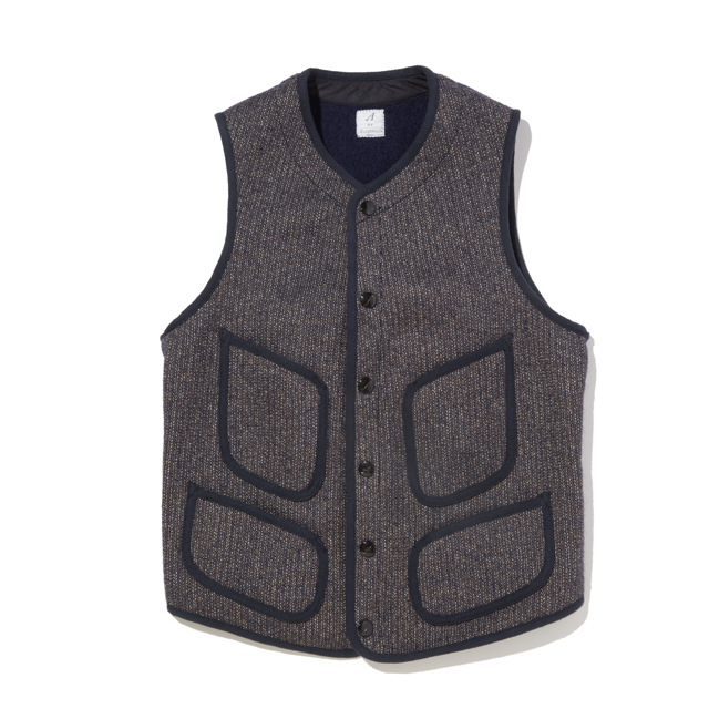 Anatomica Beach Vest เกลือและพริกไทย เกลือและพริกไทย