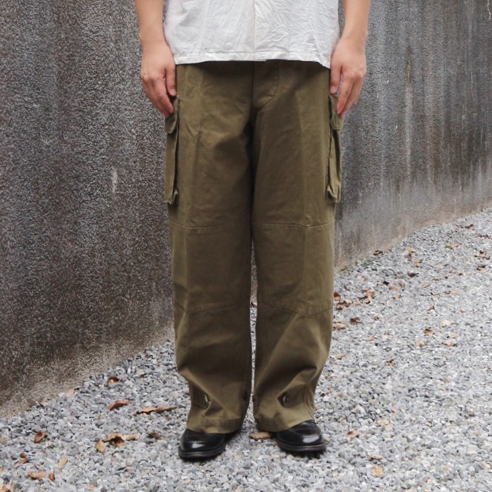 FRENCH ARMY M47 FIELD CARGO PANTS (กางเกงคาร์โกภาคสนาม M47 ของกองทัพฝรั่งเศส) รุ่นแรก