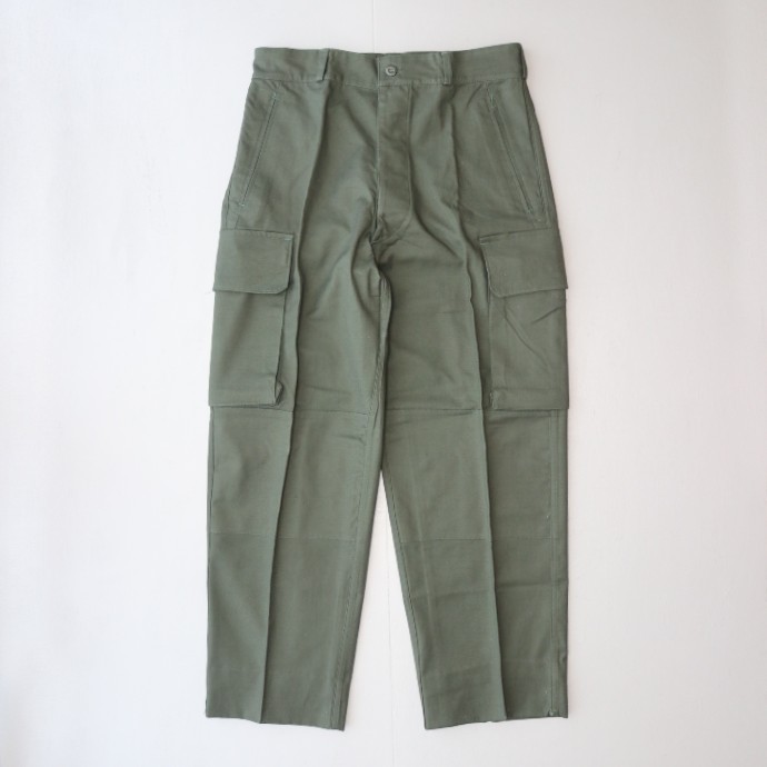 FRENCH ARMY M47 FIELD CARGO PANTS (กางเกงคาร์โกภาคสนาม M47 ของกองทัพฝรั่งเศส) รุ่นปลายๆ