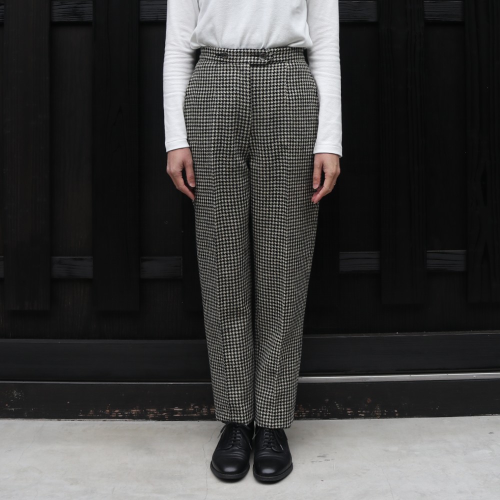 [ANATOMICA] HARVEY PANTS HOUNDSTOOTH