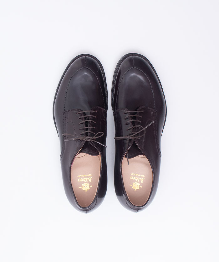 Alden 54321 Algonquin Oxford V Tip Cordovan เบอร์กันดี