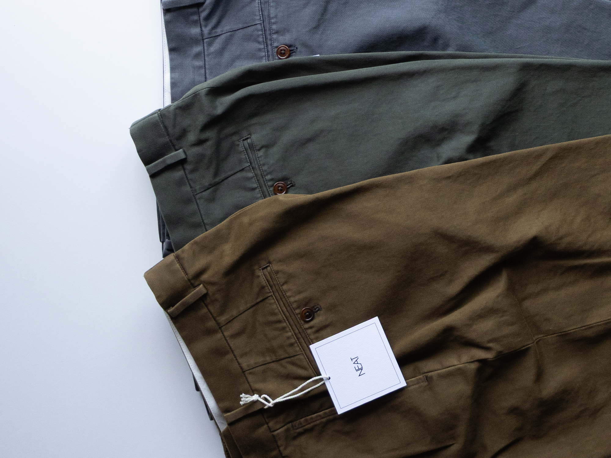 สินค้ามาใหม่ 2025AW NEAT CHINO